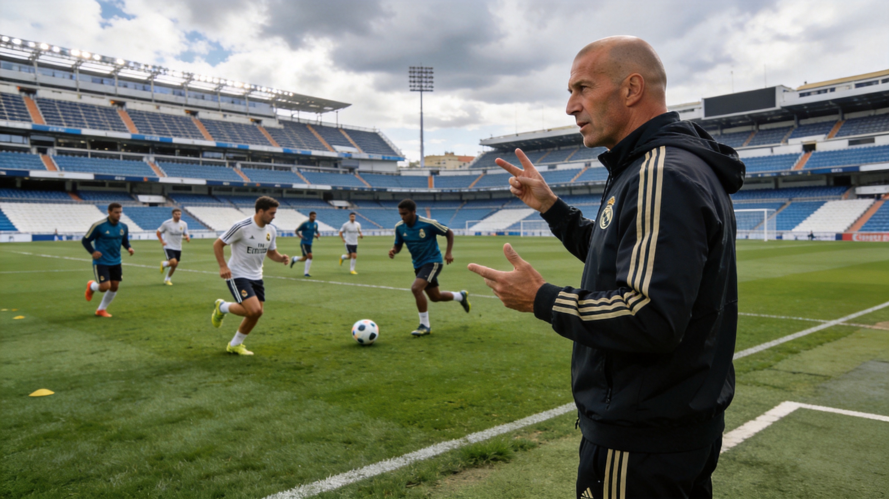 皇家马德里训练